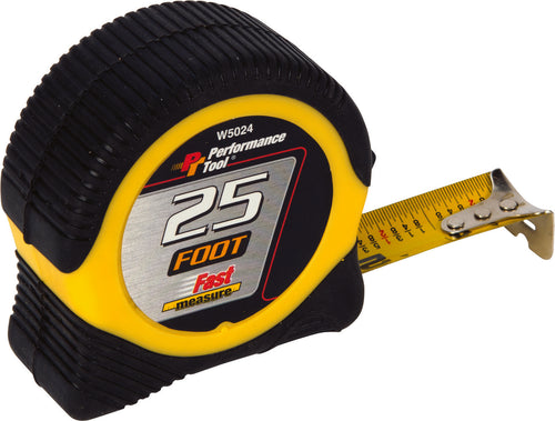 Performance Tool Tape Measure - 25' Tape Measure