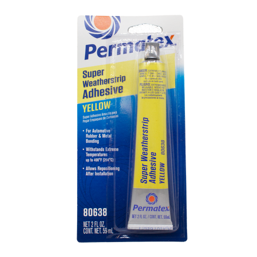 Permatex Weather Strip Adhesive - 2oz