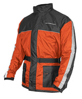 Nelson-Rigg Solo Storm Orange/Black Small Waterproof Jacket - Harley & Indian V-Twin