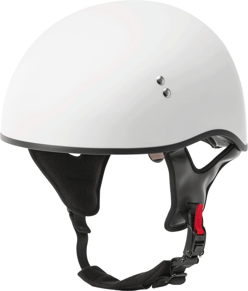 GMAX HH-65 Naked Helmet - Half Helmet Naked Matte White XS