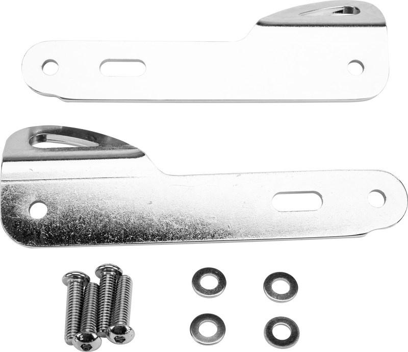 Harddrive Batwing Fairing Tie Down Brackets - 2014-2022 Flht