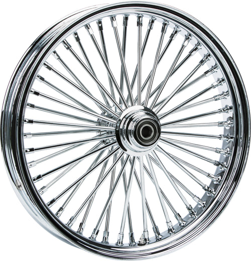 Harddrive Front Spoke Wheels - 48-SPK SD Chrome 21x3.5 WG-HUB 25m ABS 00 LTR