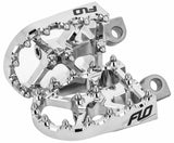 Flo Motorsports BMX Style Footpegs - Chrome - Harley Touring, Softail & Dyna