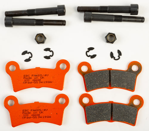 EBC Semi-Sintered Brake Pads - Fa605/4v Semi-Sintered V Series