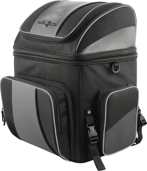 Nelson-Rigg Destination Sissybar Bag - Black/Grey