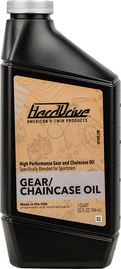 Harddrive Sportster Gear/Chain Case Oil - 1 QT (12/Case Sold Ea)