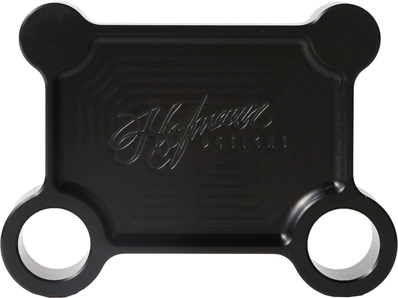 Hofmann Designs H/D Billet Pull Back Plate - Black Batwing