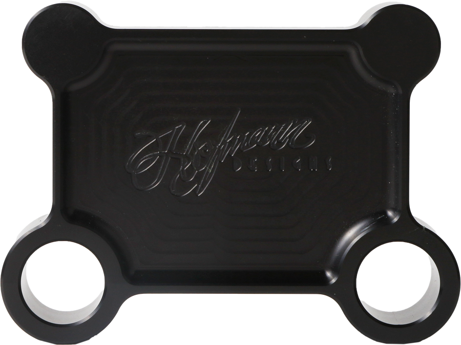 Hofmann Designs H/D Billet Pull Back Plate - Black Batwing