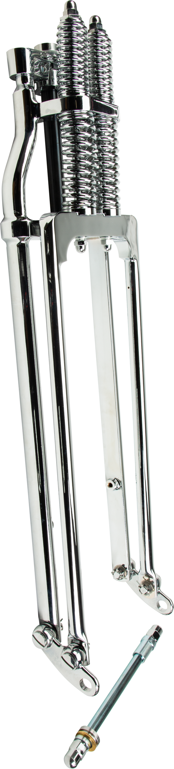 Harddrive Springer Fork Tapered Leg - +2 Chrome