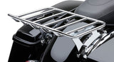 Cobra Detach Big-A Flat Luggage Rack - Chrome - Harley Touring 2009-2025
