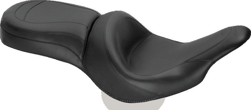 Mustang Motorcycle Solo with Driver Backrest Studs — 2000-2015 Harley-Davidson Touring