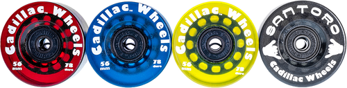Santoro Fabworx Cadillac Wheels For OE Harley Davidson - Rootbeer