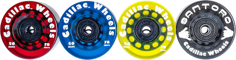 Santoro Fabworx Cadillac Wheels For OE Harley Davidson - Rootbeer