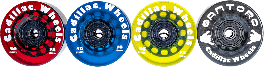 Santoro Fabworx Cadillac Wheels For OE Harley Davidson - Blue