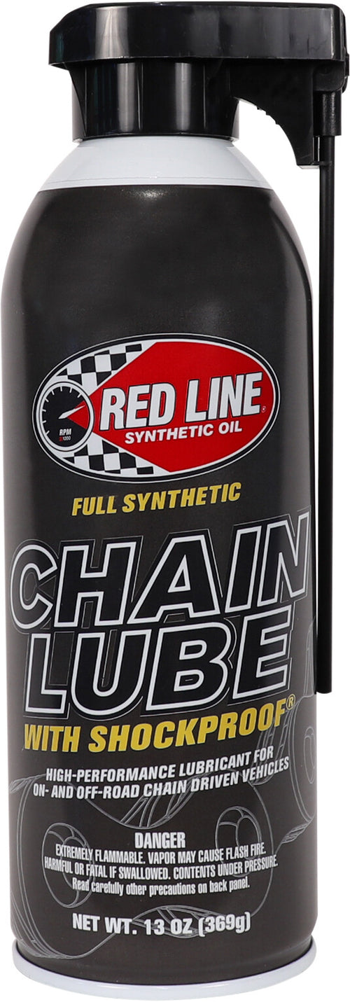 Red Line Chain Lube W/ Shockproof - /W Shockproof 13 OZ (6/Case Sold Ea)