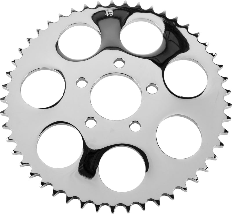 Harddrive Sprocket - 49t Chrome Dished BIG Twin 2000-2013