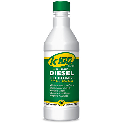 K100 Diesel Fuel Treatment - W/Revitalizer Stabilizer/Cetane Booster