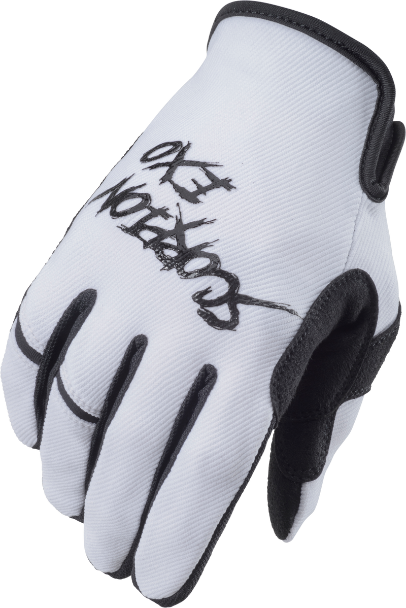 Scorpion EXO Air-Stretch Gloves - Grind White/Black LG