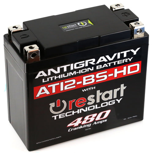 Antigravity Restart Lithium Battery - At12bs-HD-RS 480 CA