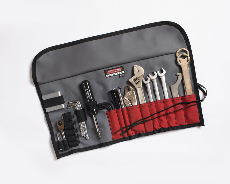 Cruz Tools RoadTech IN2 Indian Tool Kit - Travel Tool KIT FOR Indian