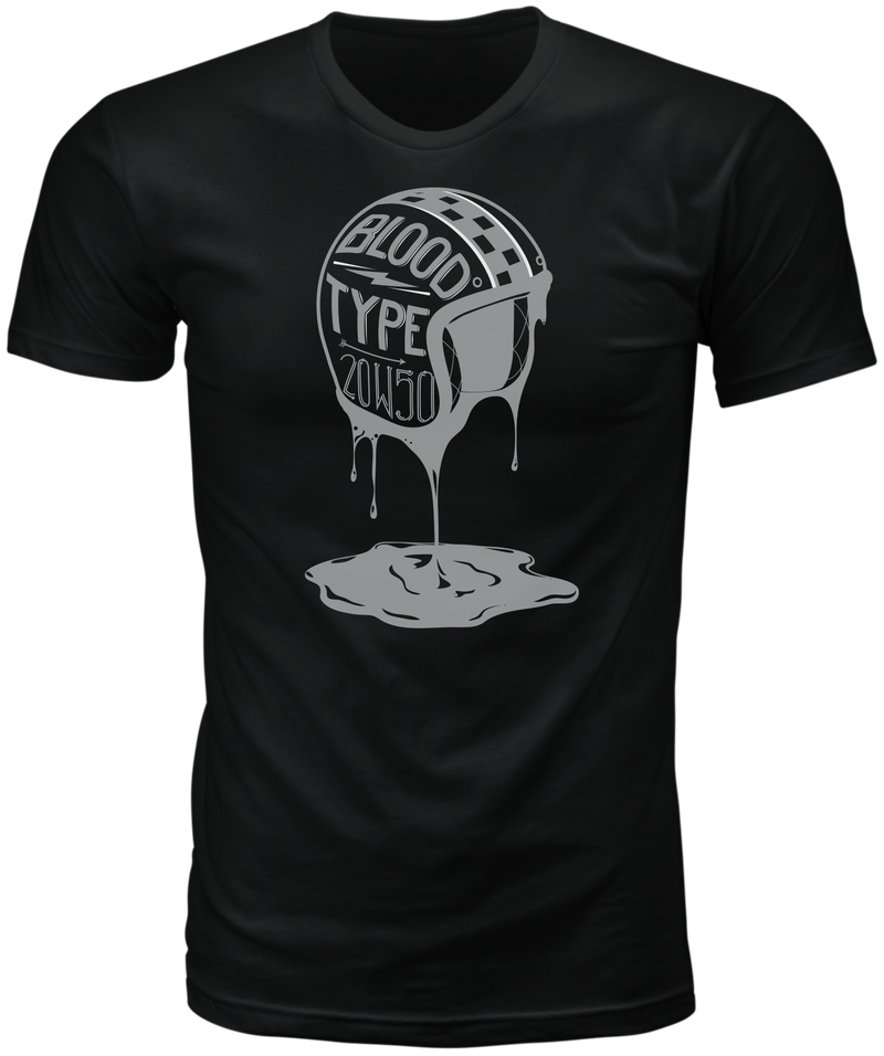 Highway 21 Blood Type Tee - Black 2x