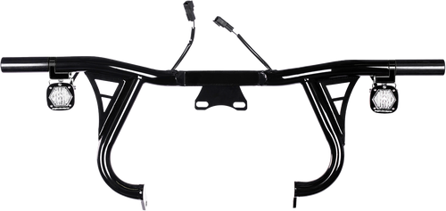 Santoro Fabworx Lightbar Crashbar - Black 23cvo-24 ALL Baggers