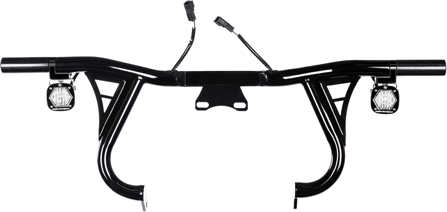 Santoro Fabworx Lightbar Crashbar - Black 23cvo-24 ALL Baggers