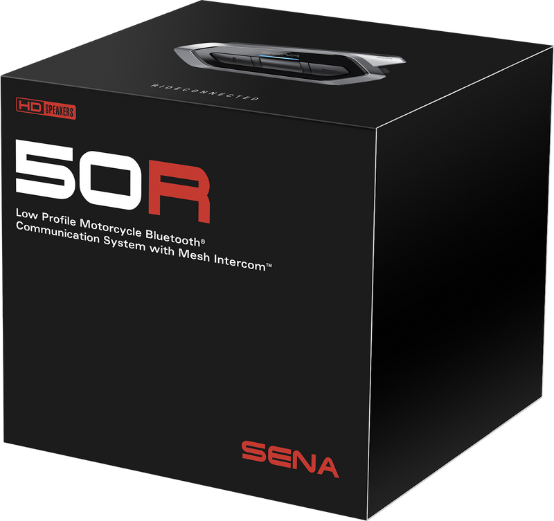 SENA 50R HD Bluetooth Communication System w/ Mesh Intercom - Comm System With…