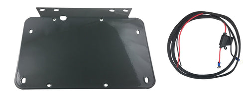 Aquatic AV 2-Channel Amp Install Kit - Mounting KIT Road Glides 1998-2013