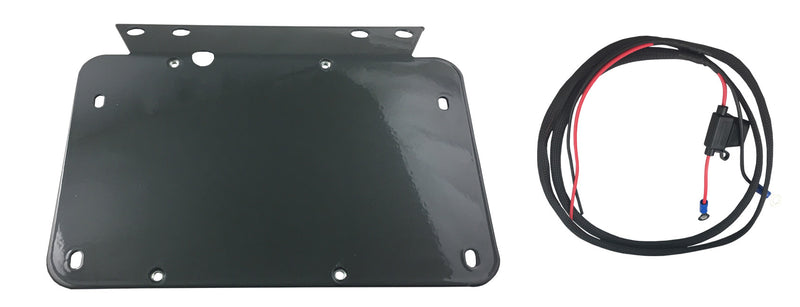 Aquatic AV 2-Channel Amp Install Kit - Mounting KIT Road Glides 1998-2013