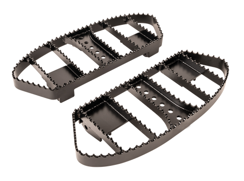 Burly Brand MX Style Floorboards - Black