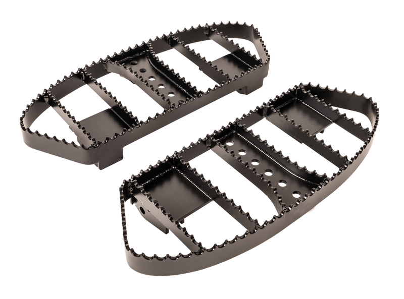 Burly Brand MX Style Floorboards - Black