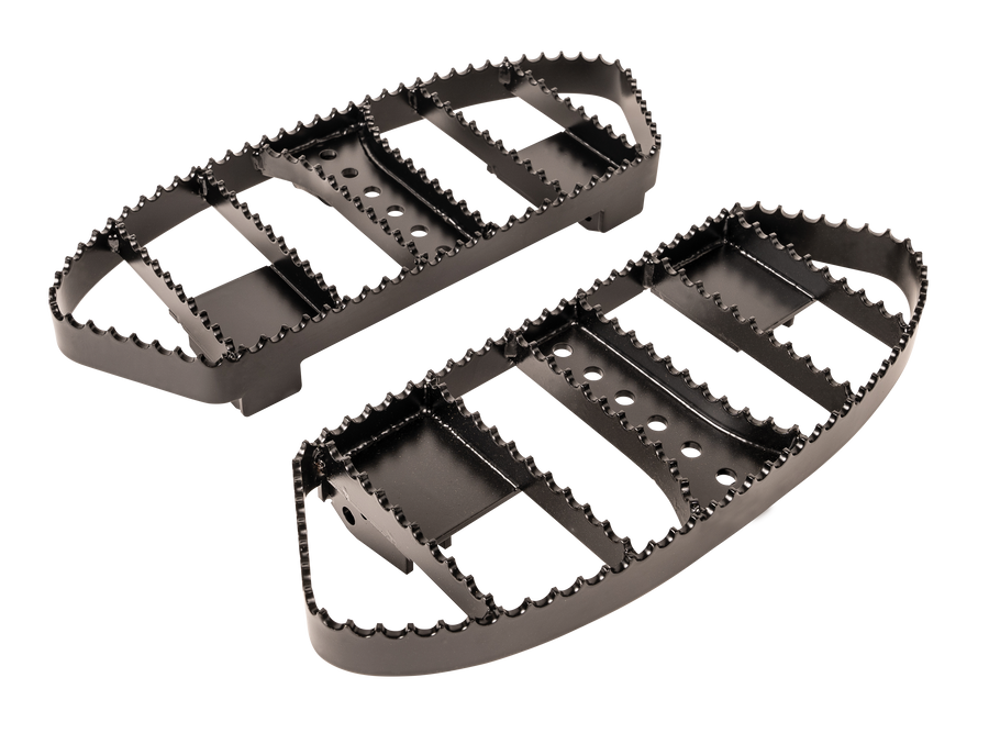 Burly Brand MX Style Floorboards - Black
