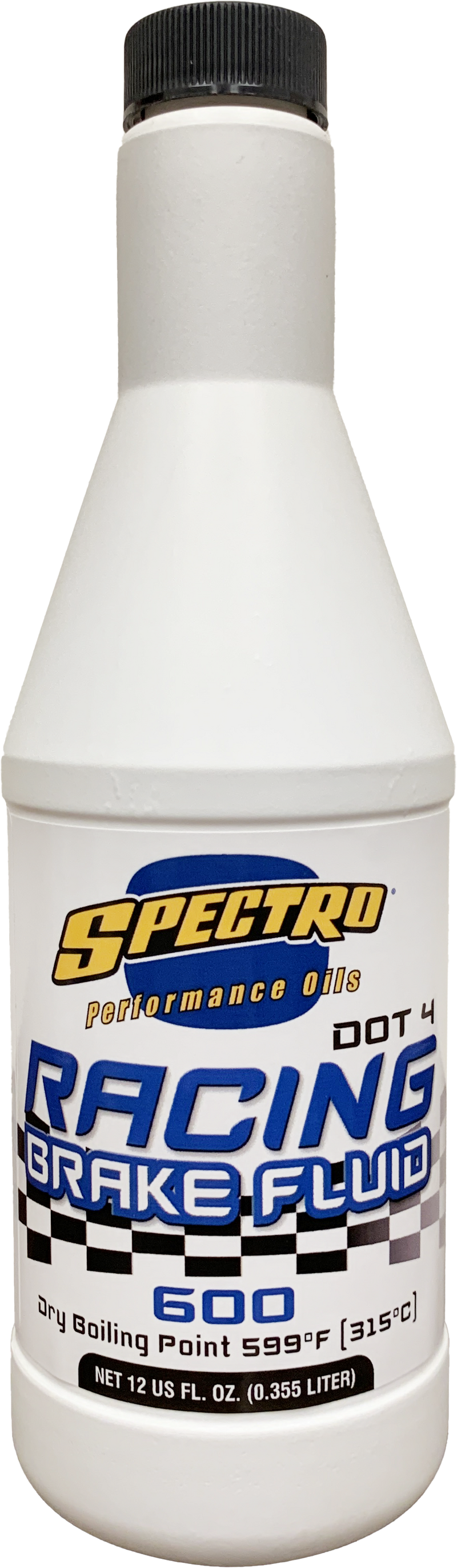 Spectro DOT 4 Racing Brake Fluid 600 - 12 OZ