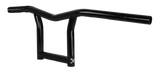 Burly Brand SID 8" Rise TBW Black Handlebars - Harley Touring & Softail