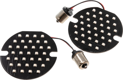 Letric Lighting Co Flat Lense LED Insert - 1156 RED