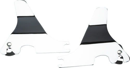 Harddrive Detachable Sissy Bar Side Plates - Chrome XL 2004-2024