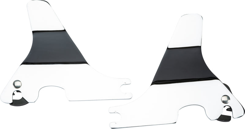 Harddrive Detachable Sissy Bar Side Plates - Chrome XL 2004-2024