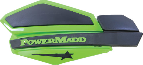 Powermadd Star Series Handguards - (green/Black)