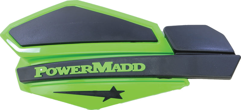 Powermadd Star Series Handguards - (green/Black)