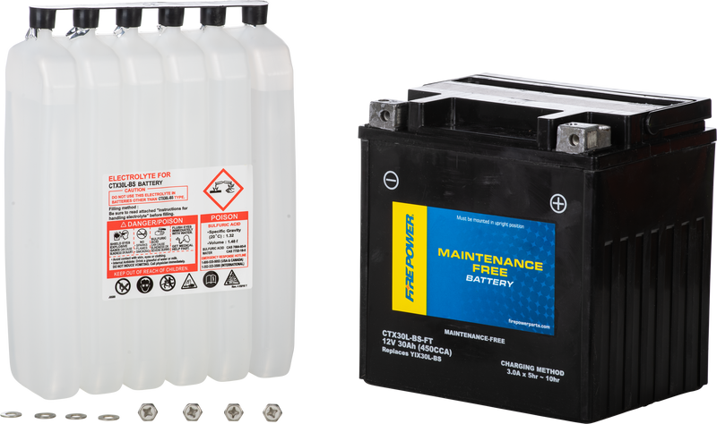 Fire Power Maintenance Free Sealed Battery - Ctx30l-BS-FT Maintenance Free