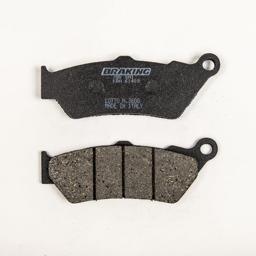 Braking Semi-Metallic Brake Pads - PAD SET Semi-Metallic