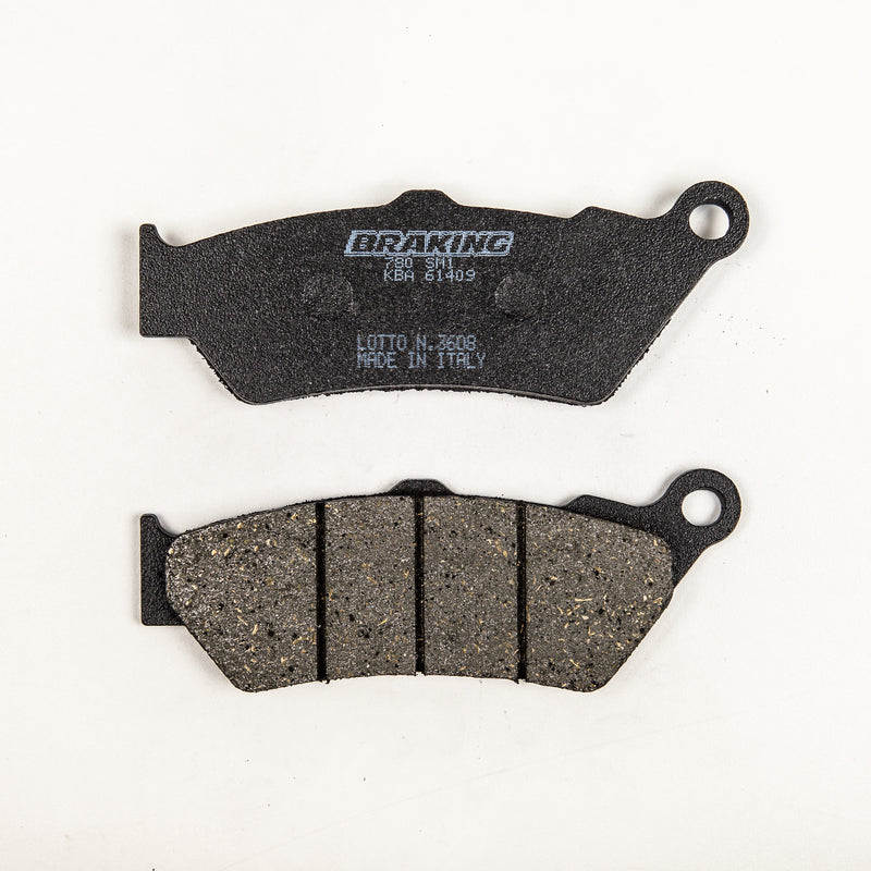 Braking Semi-Metallic Brake Pads - PAD SET Semi-Metallic