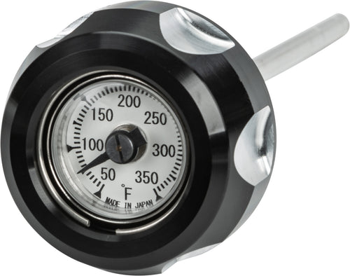 Harddrive Oil Dipstick w/Temperature Gauge - Temp DIP Stick M8 Black AND Machin…