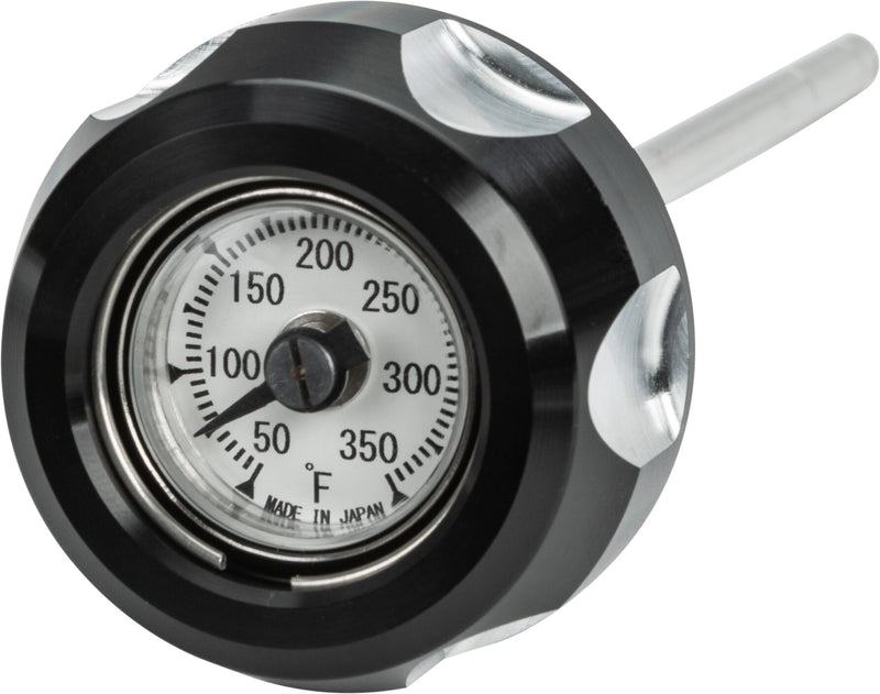 Harddrive Oil Dipstick w/Temperature Gauge - Temp DIP Stick M8 Black AND Machin…