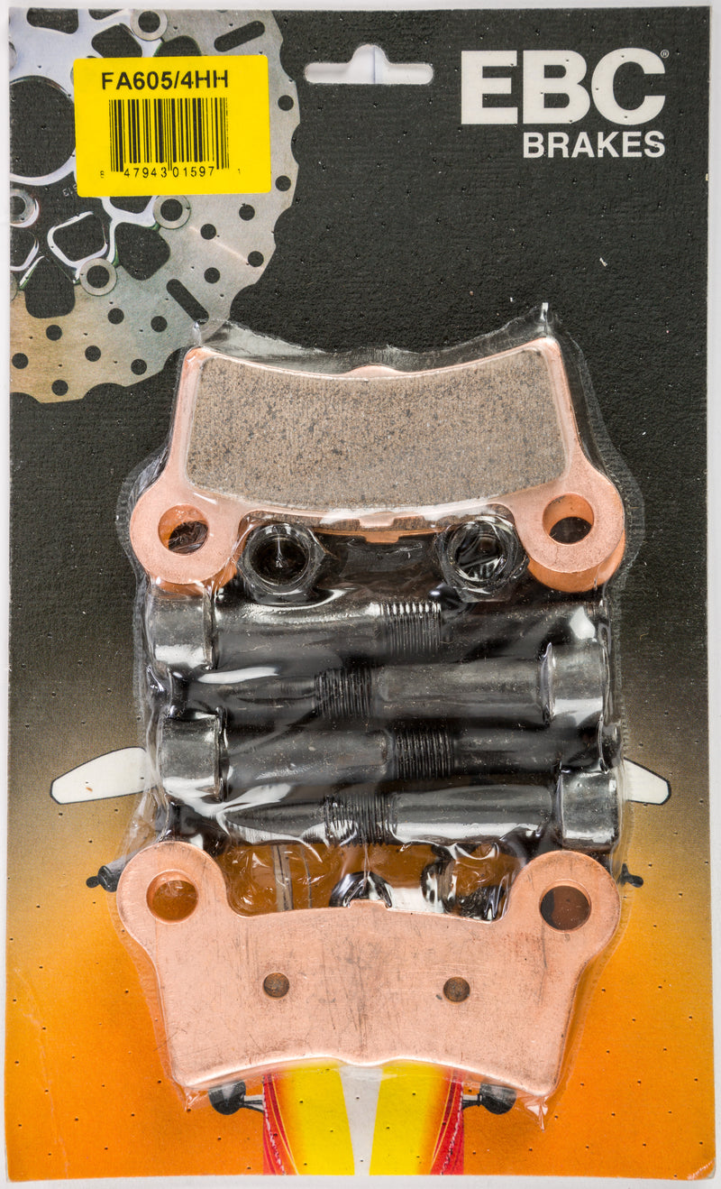EBC Standard Brake Pads - Fa605/4hh Double-H Sintered