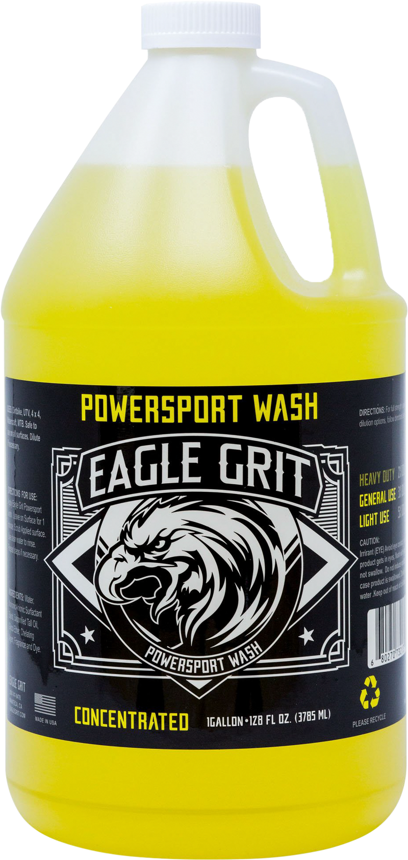 Eagle Grit Powersports Wash - 1 GAL (4/Case Sold Ea)