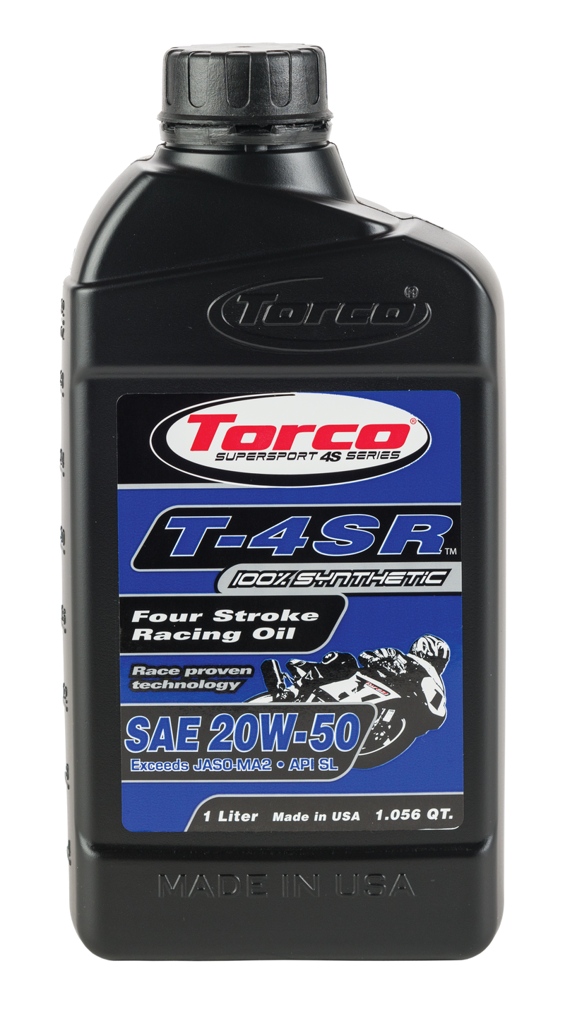 Torco T-4SR MPZ 100% Synethetic Engine Oil - Racing OIL 4t 20w50 1l