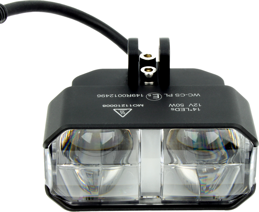 Cyron Aux Driving Lights - KIT 1.25" BAR Mnt. White Pr.