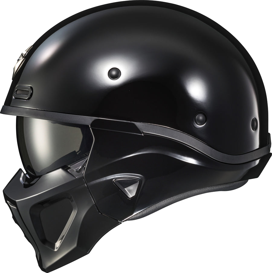 Scorpion EXO COVERT X OPEN-FACE HELMET GLOSS BLACK MD